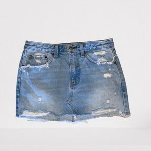Denim skirt